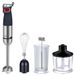 StarTech Princess Multifunctionele staafmixer - HB3001 - 5-in-1 handmixer met hakfunctie - 1200W - Traploos instelbare snelheid - EU-stekker