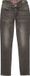 Vingino Belize Yoke Skinny Jeans Meisjes Dark Grey Vintage Maat 152