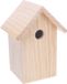 NESTKASTJE Flamingo Nestkastje Bozo Hout – FSC-gecertificeerd Dennenhout, Weerbestendig, Mooi Design voor in uw Tuin