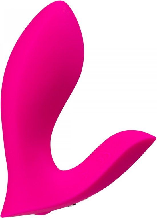 Lovense Flexer Duovibrator - Pink - Waterproof - Rechargeable - App Controlled