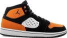 Nike Jordan Access - Sneakers - Unisex - Wit/Zwart/Oranje - Leer/Suède - Maat 38.5