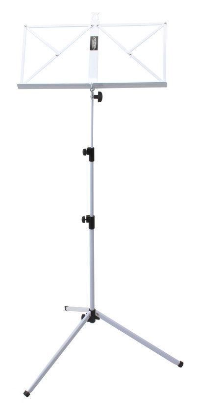 Classic Cantabile muziekstandaard middelzwaar wit