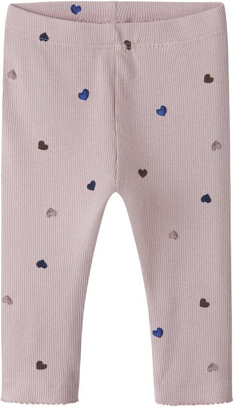 NAME IT NBFNUTTI LEGGING NOOS Baby Leggings Vrouwen Katoen/Elastaan Print Burnished Lilac Maat 86