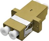 ALANTEC LC Duplex OM2 Multimode Adapter, Glasfaser, Beige