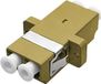 ALANTEC LC Duplex OM2 Multimode Adapter, Glasfaser, Beige