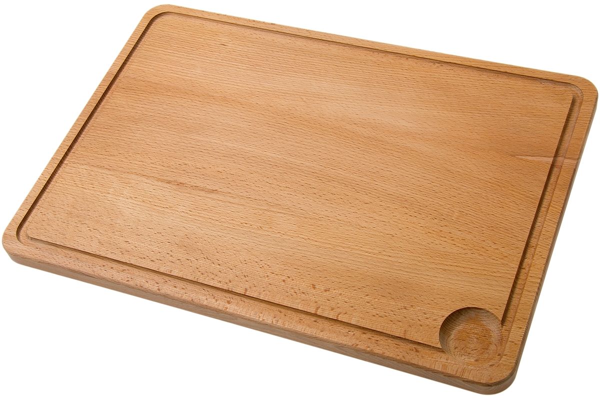 Il Cucinino Snijplank met geul beukenhout, 50x35 cm