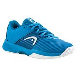 HEAD Revolt Pro 4.0 Junior Blue and White Padel Shoes - Size 32