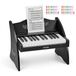 VEVOR Kinderkeyboard, 25 Toetsen, Digitale Houten Piano, Zwart