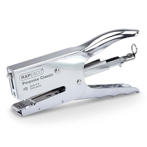 Rapesco R81000A3 Porpoise Klassieke Niettang, 45 Vel Nietcapaciteit