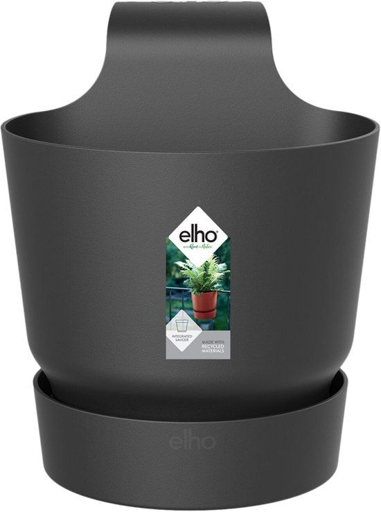 Elho Greenville Easy Hanger 19.5 cm - Living Black