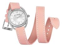 Saint Honoré dames analoog kwarts horloge met lederen armband 7214271AIN