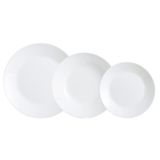 Arcopal Zelie Tafelservies van opaalglas, extra sterk, 18-delig, wit