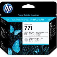 HEWLETT-PACKARD HP 771 - Lichtgrijs, fotozwart - printkop