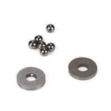 TEAM LOSI RACING wolfraamcarbide ballen, 2 mm (6)