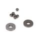 TEAM LOSI RACING wolfraamcarbide ballen, 2 mm (6)