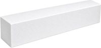 Bellatio Design Piepschuim vormen - baksteen - 1x - 50 x 10 x 10 cm - styropor hobby / DIY vorm - basis knutselfiguren