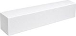 Bellatio Design Piepschuim vormen - baksteen - 1x - 50 x 10 x 10 cm - styropor hobby / DIY vorm - basis knutselfiguren