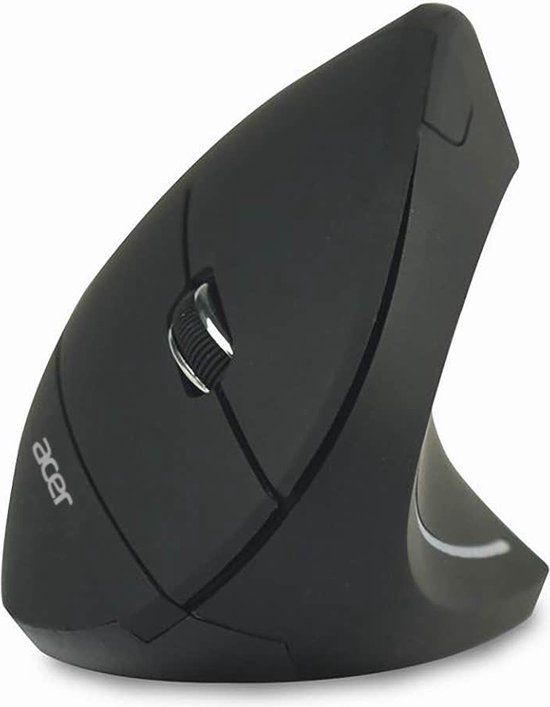 Acer HP.EXPBG.009 Vertical Wireless Mouse - Black