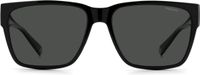 GAFAS Polaroid Overzetbril Zonnebril (PLD9018/S) Volwassenen Zwart/Grijs Volledig omrand Polarizerend