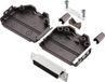 TRU COMPONENTS TCDPPK25BKHDS44K 7709056 D-sub female connectorset