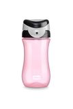 Chicco Travel Cup, beker voor kinderen van 2 jaar, praktische opening, geïntegreerde uitloop, luchtdichte sluiting, gemakkelijk te dragen, inhoud 350 ml, roze