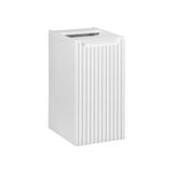AC-Déco Astral White Badkamermeubel onder de wastafel, wit, mat, 30 cm, modern design met gefreesde details