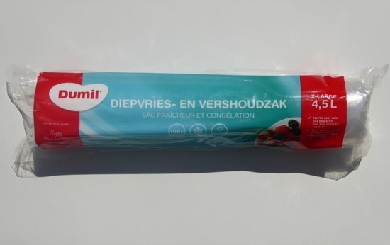 Dumil diepvrieszak - freezer bag - heel groot 4 5 liter - 300 stuks