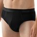Mey Heren slip / onderbroek 3 pack Casual Cotton Yacht Blue Effen 98% Katoen, 2% Elastaan Maat L
