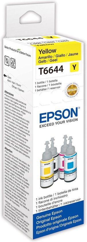 Epson T6644 Yellow Ink Cartridge - Original