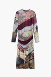 Desigual Helsinki Damesjurk Kort Tutti Fruti XS