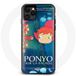 Maniacase Etui voor iPhone 11 Ponyo op de klif Sosuke zee klein meisje goudvis Fujimoto Koichi inkt kwal