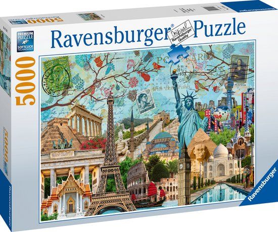 Ravensburger Big City Collage - 5000 stukjes Puzzel - 14+ jaar