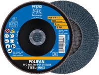 PFERD POLIFAN Z PSF STEELOX 180 mm Z-40 conique