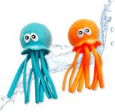 Schildkröt Octo Buddies set van 2 octopus waterbom speelgoed