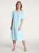CALIDA Nachthemd 'SMU USA' pastelblauw