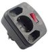 REV Combi adapter, 2+1 fold netvoeding & inverter 3500 W Zwart