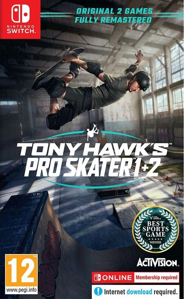 Activision tony hawk's pro skater 1+2 Nintendo Switch