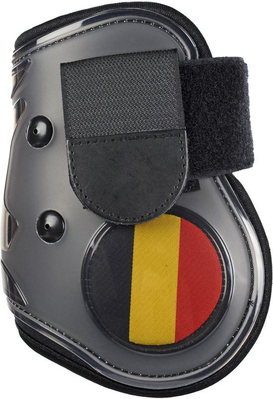 HKM Strijklappen -Flag- achterbenen Vlag Belgie Pony