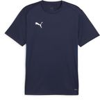 PUMA teamGOAL Jersey Heren sportshirt - PUMA Navy-PUMA White-Persian Blue