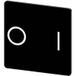 Siemens 3SU1900-0AE16-0QG0 3SU19000AE160QG0 Plaque signalétique Avec protection anti-rotation (l x h) 27 mm x 27 mm Noir 10 pièce(s) Pièce
