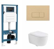QeramiQ Dely Swirl Toiletset