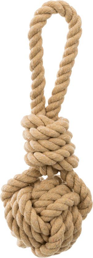 Trixie Be Nordic Flostouw Met Touwbal - 20 x 7 cm