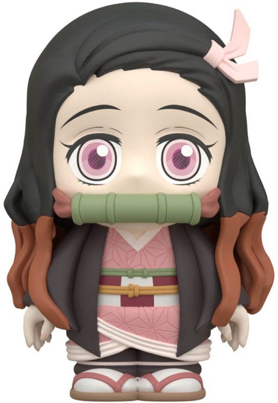 Monogram Nezuko Chibi Spaarpot Roze 20 cm