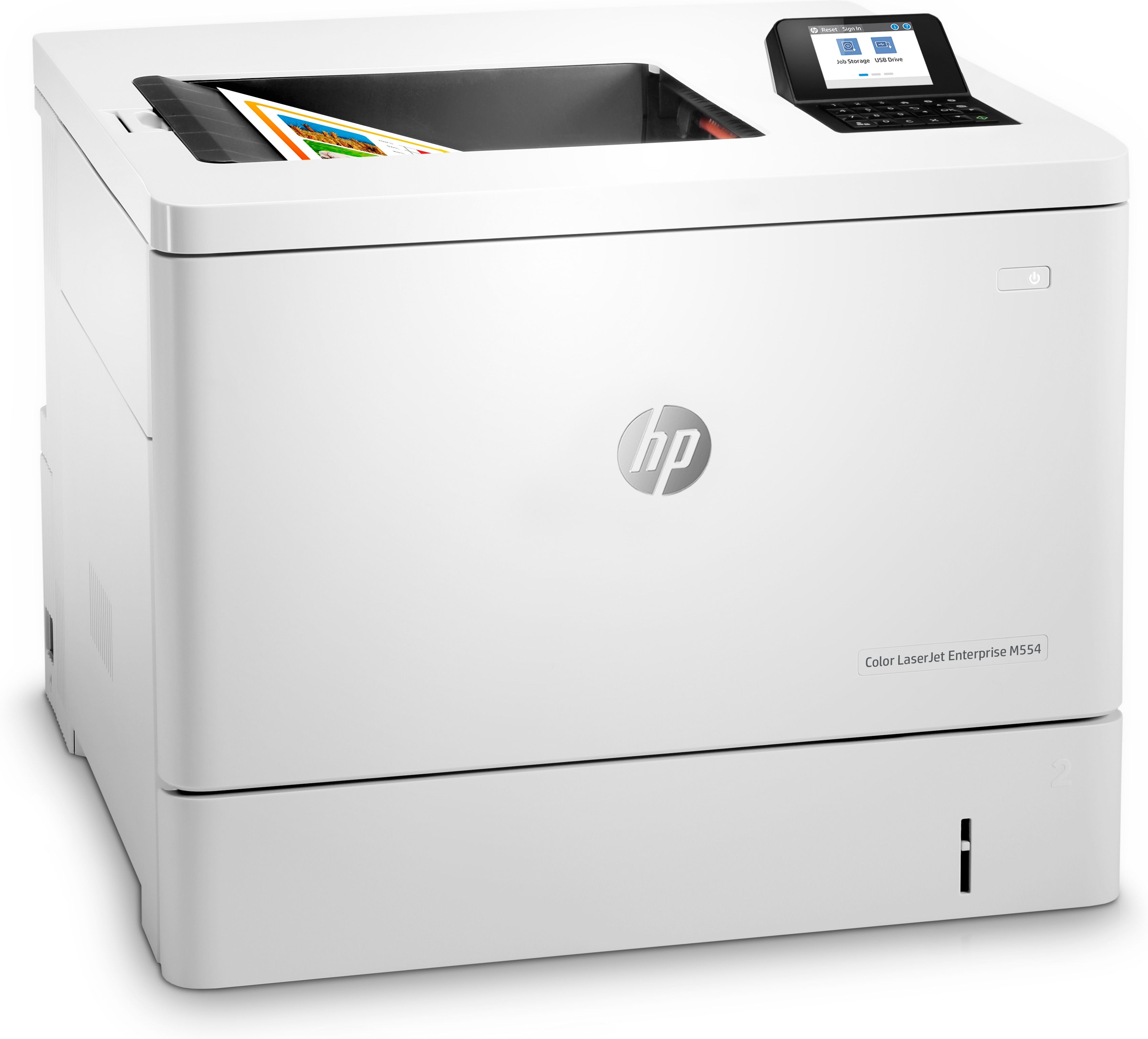 HP Color LaserJet Enterprise M554dn - Kleurenlaserprinter - Dubbelzijdig printen