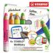 Stabilo Whiteboardpotlood Markdry 4st Neon Kleuren | 10 Stuks