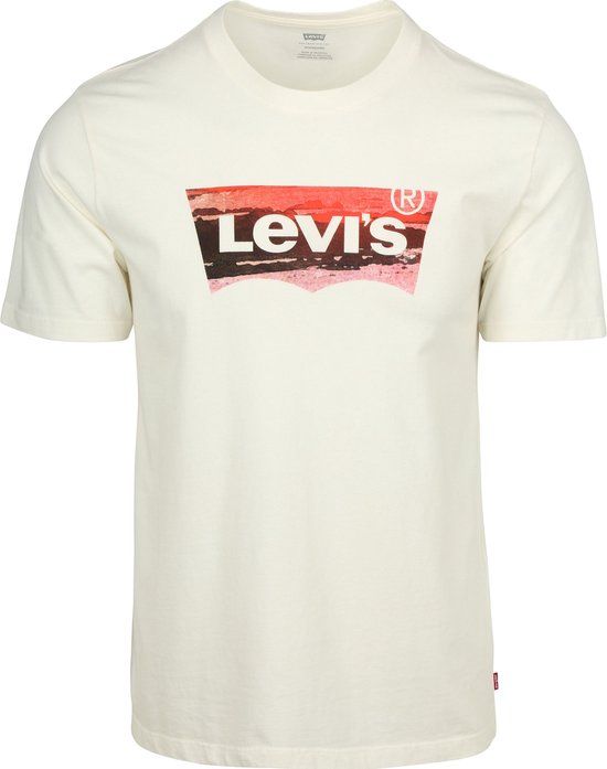 Levi's T-shirt Graphic Coastal White - Maat XL - Heren