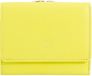 DuDu Corsica Portemonnee RFID-bescherming Leder 11 cm - Dames - Horizontaal - citrus yellow