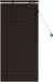 vidaXL Venetiaanse jaloezie Donkerbruin 65 x 130 cm 35 mm
