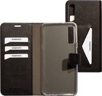 Mobiparts Classic Wallet Case Samsung Galaxy A7 (2018) Black zwart / Galaxy A7 (2018)