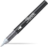 Sharpie Creative Marker Marqueurs acryliques | Pointe pinceau | Marqueurs de peinture à base d'eau | L'encre ne traverse pas et convient à la plupart des surfaces | Gris froid | 6 pièces